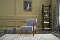 Cinque Terre fauteuil, Lichtblauw