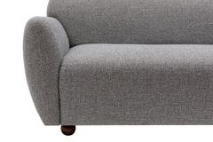 Eddy Three Seater Sofa, Cloud Grey