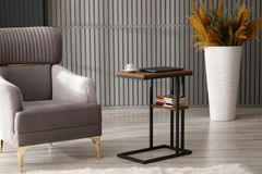 Arpelia C Salontafel Met Plank 52X32X67 Cm