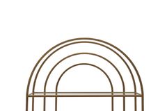 Lola Curve Boekenrek met 5 Rekken