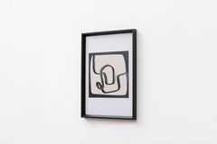 Abstract Maze Art Print with Frame