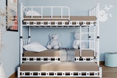 Alphubel Stapelbed met Onderbed, 90x190 cm
