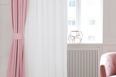 Massarelli Pharaoh Decoratief Gordijn, 90x260 cm, Poudre