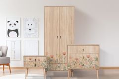 City Tulip Kledingkast met 2 Deuren