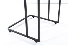 Mono C Enkele Bijzettafel, Atlantisch Pijnboom