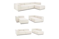 Frid Module Hoekbank, Wit