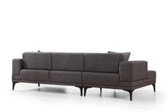 Horizont Hoekbank Links, Antraciet