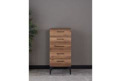 Lupo Hoge Ladekast met 5 Lades