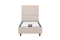 Luna Notte Boxspring Set, 90x190 cm (Kleurkeuze Stof In Showroom)