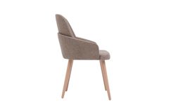 Millennium Dining Chair, Taupe & Oak
