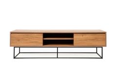 Laxus Wide TV Unit, 180 cm, Walnut