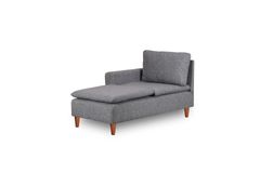 Pafu Lungo Chaise Longue, Grijs