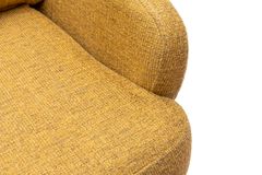 Natur Fauteuil, Mosterd (Kleurkeuze Stof In Showroom)