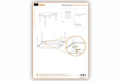 Enzo Tafel met Houten Poten