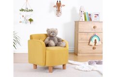 Voile Kinderfauteuil, Geel