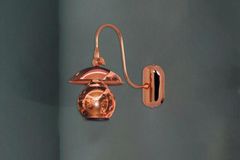 Bellezza Barsel Wall Light, Copper
