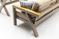 Daisy Hoekloungeset, Cappuccino