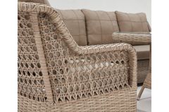 Cenova Outdoor Sofa Set, Beige
