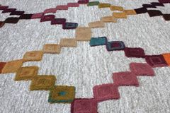 Vaud Patterned Rug, 125 x 180 cm, Multicolour