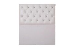 Silwer Hoofdbord, 120 Cm