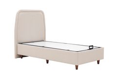 Luna Arche Boxspring Set, 90x190 cm, Creme