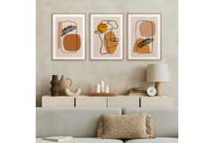 Gianpietro Art Print with Frame, Triptych