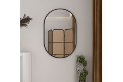 Marsah Marla Spiegel, 60x90 cm, Zwart