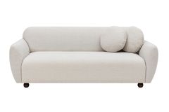 Eddy Three Seater Sofa, Ecru