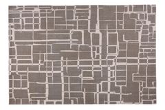 Nishi Machinetapijt, 80x150 cm, Grijs