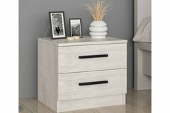 Tideway Nachtkastje, Wit & Creme