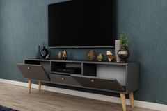 Penta TV-Meubel, 160 cm, Antraciet