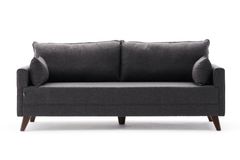 Bella Soft 3-Zitsbank, Antraciet