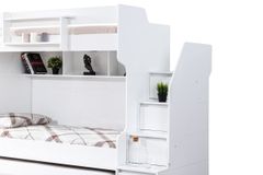 Pather Bunk Bed, 90 x 190 cm, White