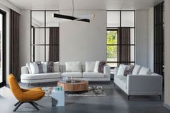 Monza Hoekbank Links, Wit