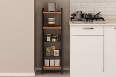 Polina Multifunctionele Keukenkast met Mand