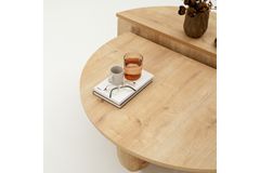 Neostill Podium Coffee Table, Oak
