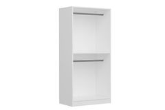 Medway Country Kledingkast met 2 Deuren, Wit