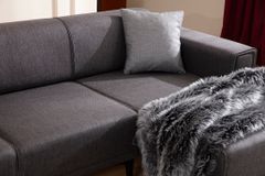 Horizont Hoekbank Rechts, Antraciet