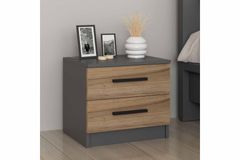 Tideway Nachtkastje, Antraciet en Walnoot