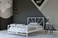 Ingolstadt Bedframe, 90x190 cm, Wit