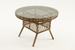 Nova Rattan Tuinset, 4 Zits, Bruin