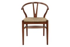 Dublin Rattan Dining Chair, Walnut