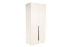 Luke 2 Door Wardrobe, White