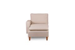 Pafu Lungo Chaise Longue, Creme