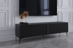 Duho TV Unit, 180 cm, Black