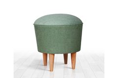 Sandy Poef met Houten Poten, Groen