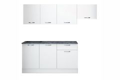 Volterra Keukenkast, 220 cm, Wit