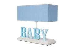 Misto Baby Table Lamp, Blue