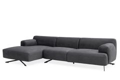 Ella Corner Sofa Left Chaise, Grey