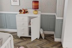 Alminia Children's Chest of Drawers, White